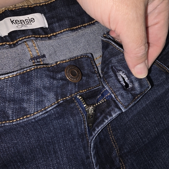 Kensie Stretch Denim Jean Cutoff Shorts Daisy Dukes 5 Pocket Size 10/30 10 or 30 - Picture 3 of 6